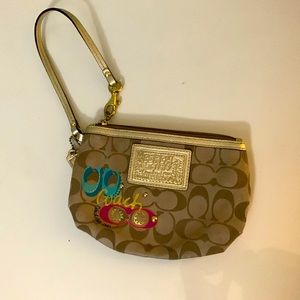 Coach wristlet